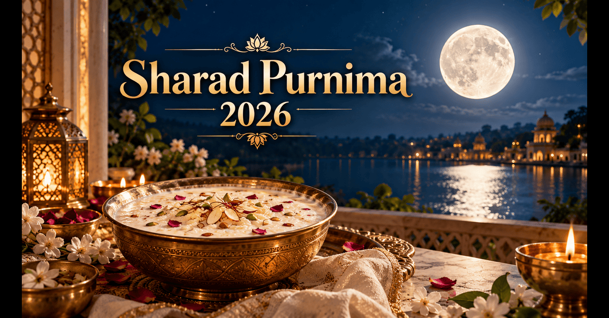 Sharad Purnima 2026: Date, Moonlight Kheer and Lakshmi Puja